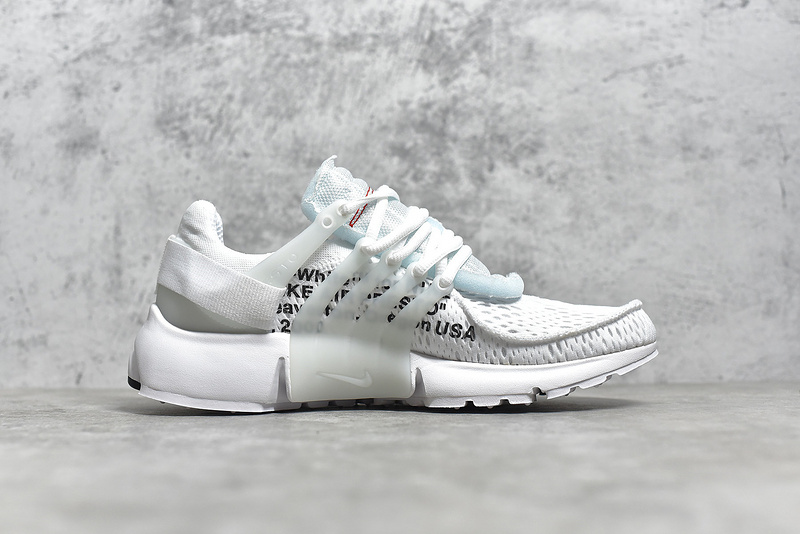 Authentic OFF-WHITE x Nike Air Presto White